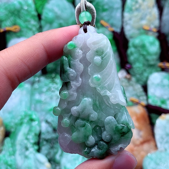翡翠吊坠(不含链)未镶嵌