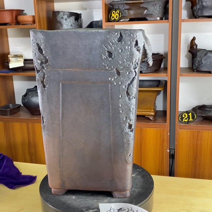 释*怀大何紫砂花盆