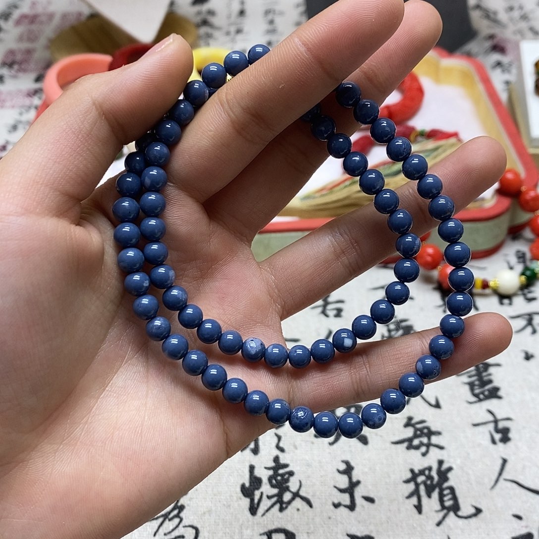 非金属蓝姑娘6m项链