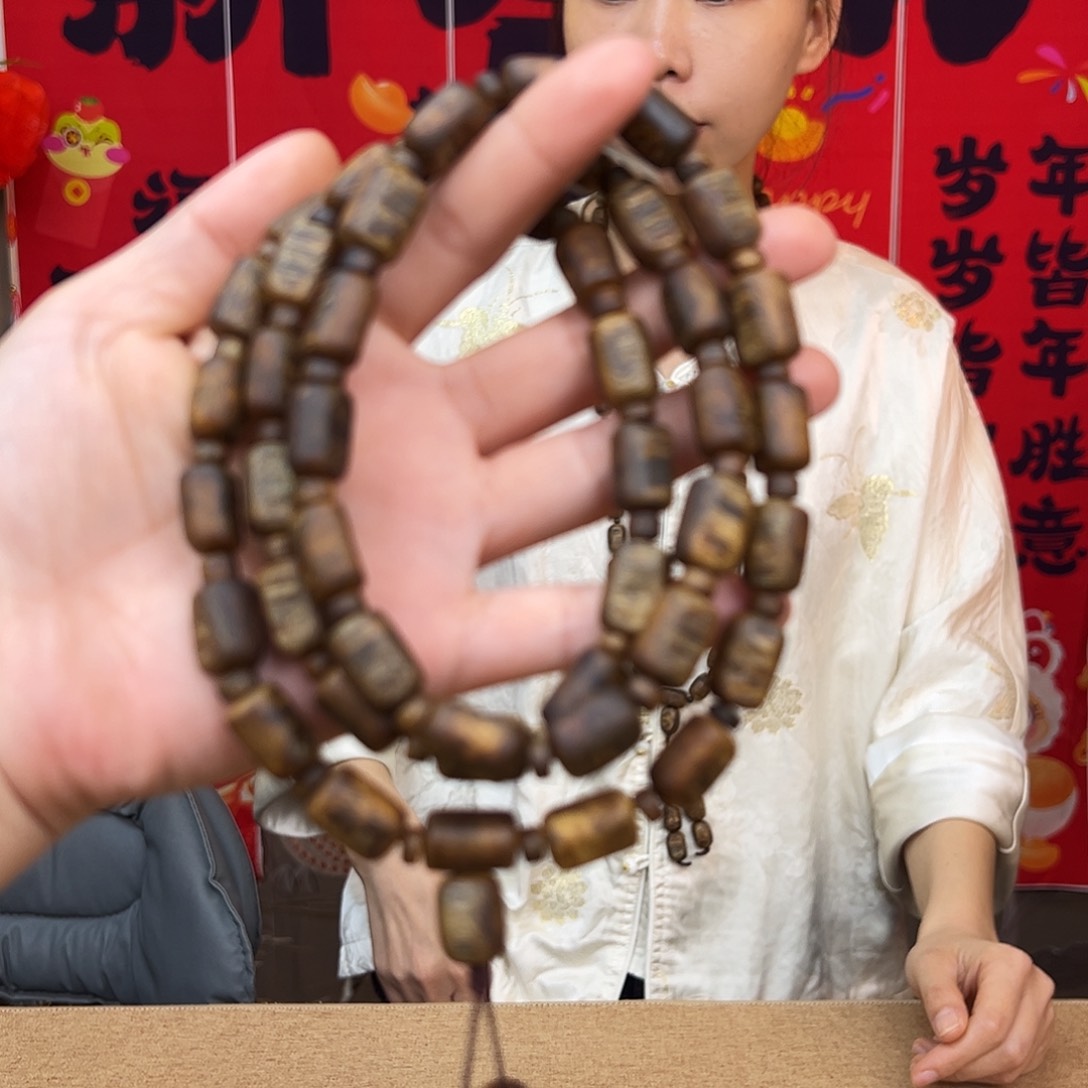 沉香手串海南老白奇金丝蜜结老板头多样性发其一1.0