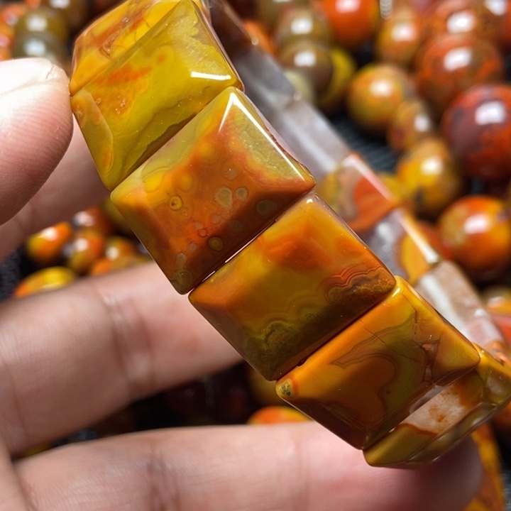 玛瑙/玉髓手牌未镶嵌