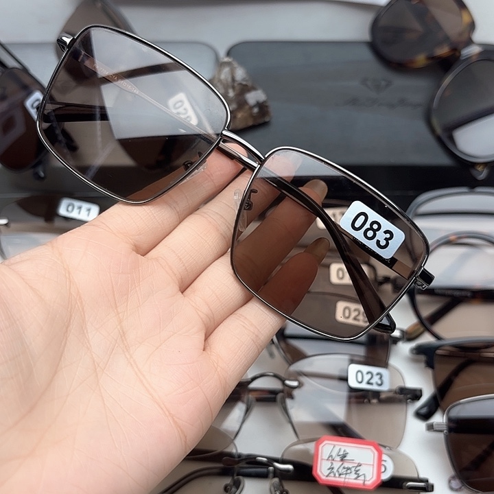 分体款男士水晶眼镜近视镜