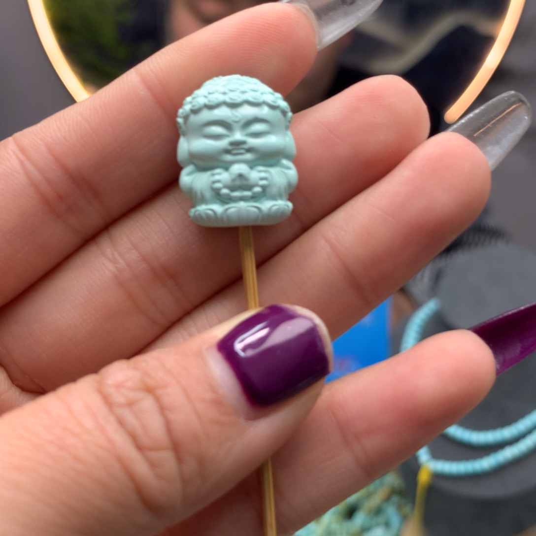 绿松石挂件未镶嵌