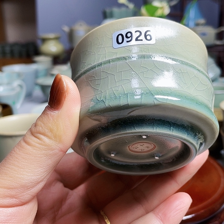 -***1柴烧竹节杯微瑕22222