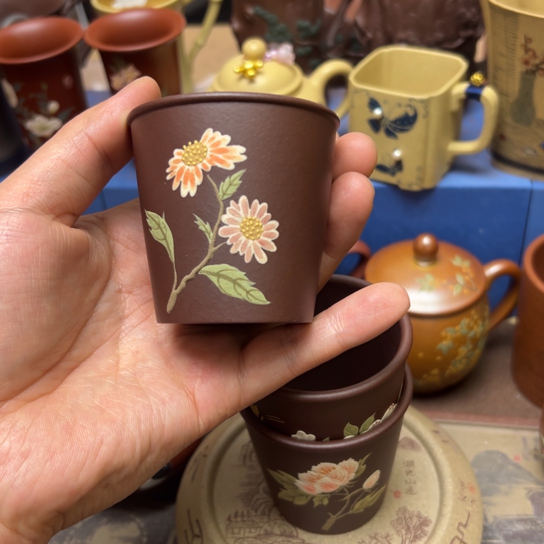 紫砂茶杯紫砂主人杯100cc