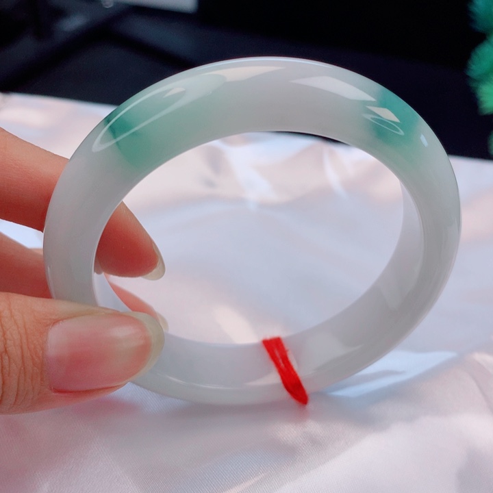 未镶嵌手镯翡翠54圈