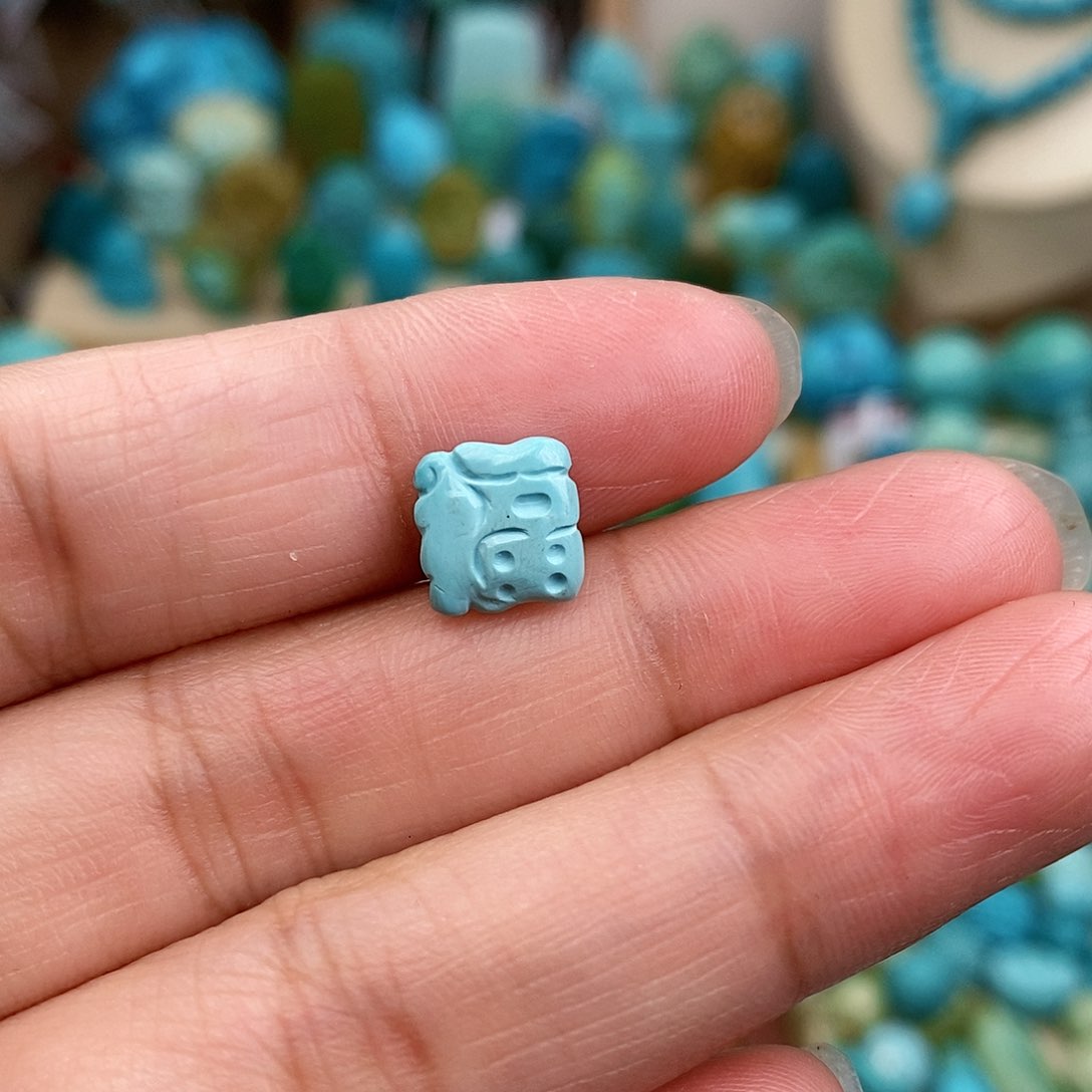 绿松石珠宝奇石未镶嵌