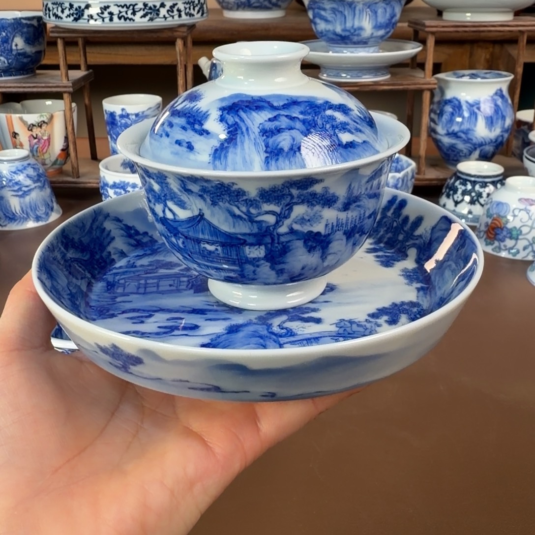 景德镇陶瓷手工手绘