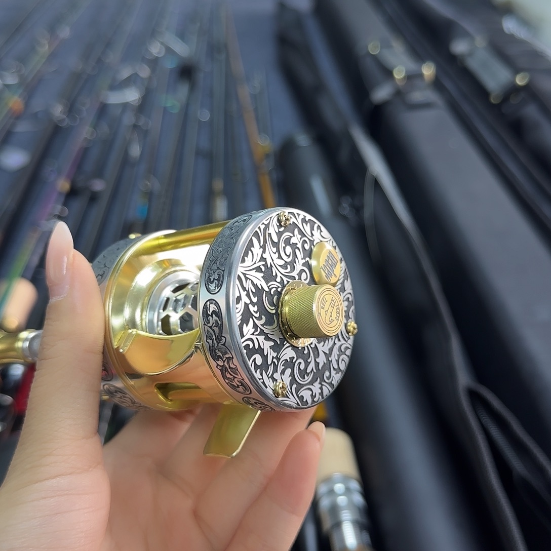 港***骏碳素3.8m2.1m左手鼓轮