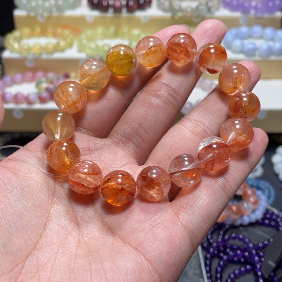 【闪购商品】未镶嵌手链水晶1**N