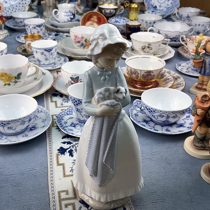 海外中古小房子盘子