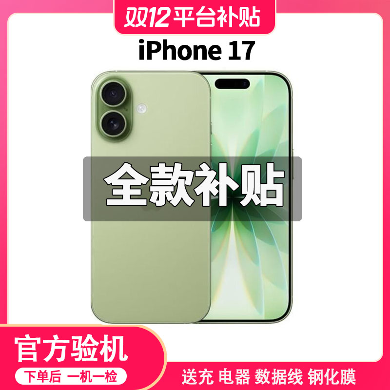99新 Apple/苹果 苹果17国行双卡5G原装二手正品高刷手机