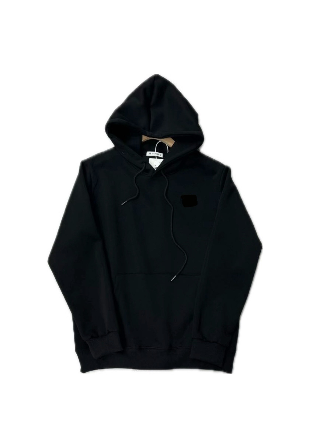 阿扎专属】刺绣勾勾 连帽薄款卫衣