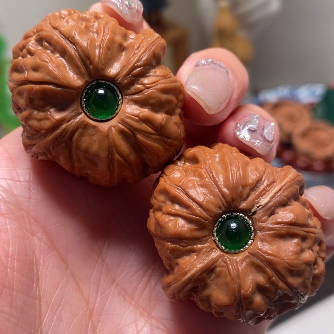 把件文玩核桃38尺寸平谷元宝