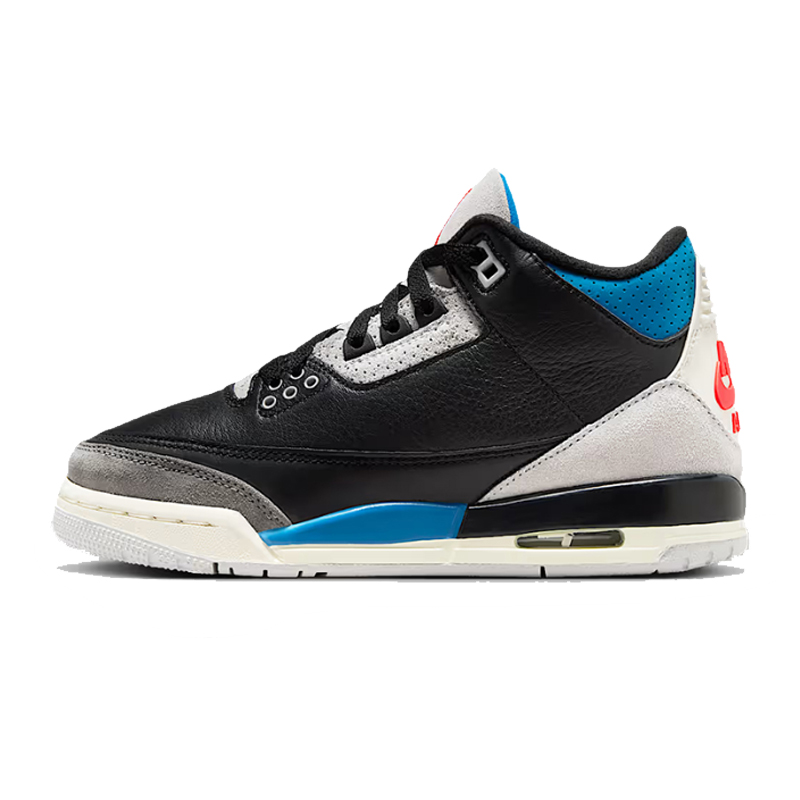 NIKE耐克【晋】大童鞋AIR JORDAN 3 RETRO 运动鞋篮球鞋IB8968-004