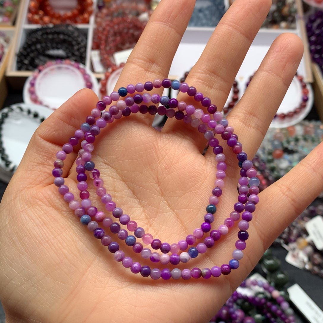 苏纪石（舒俱来）手链未镶嵌一**尘3.9