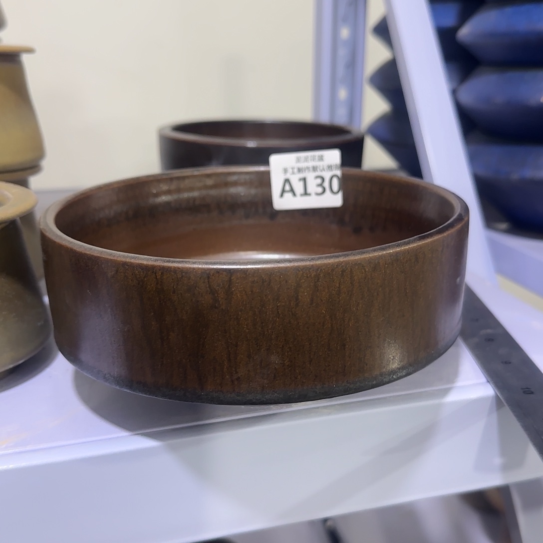 瓷片景德镇手工花盆