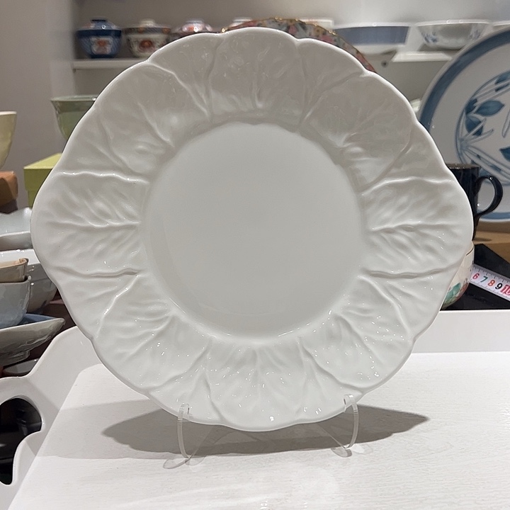 @***常瓷大牌双浮雕大盘子超美超润漏出