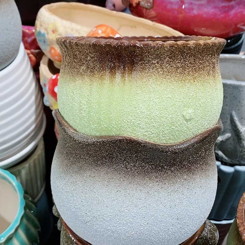 【闪购商品】陶瓷陶瓷花盆，多肉花盆