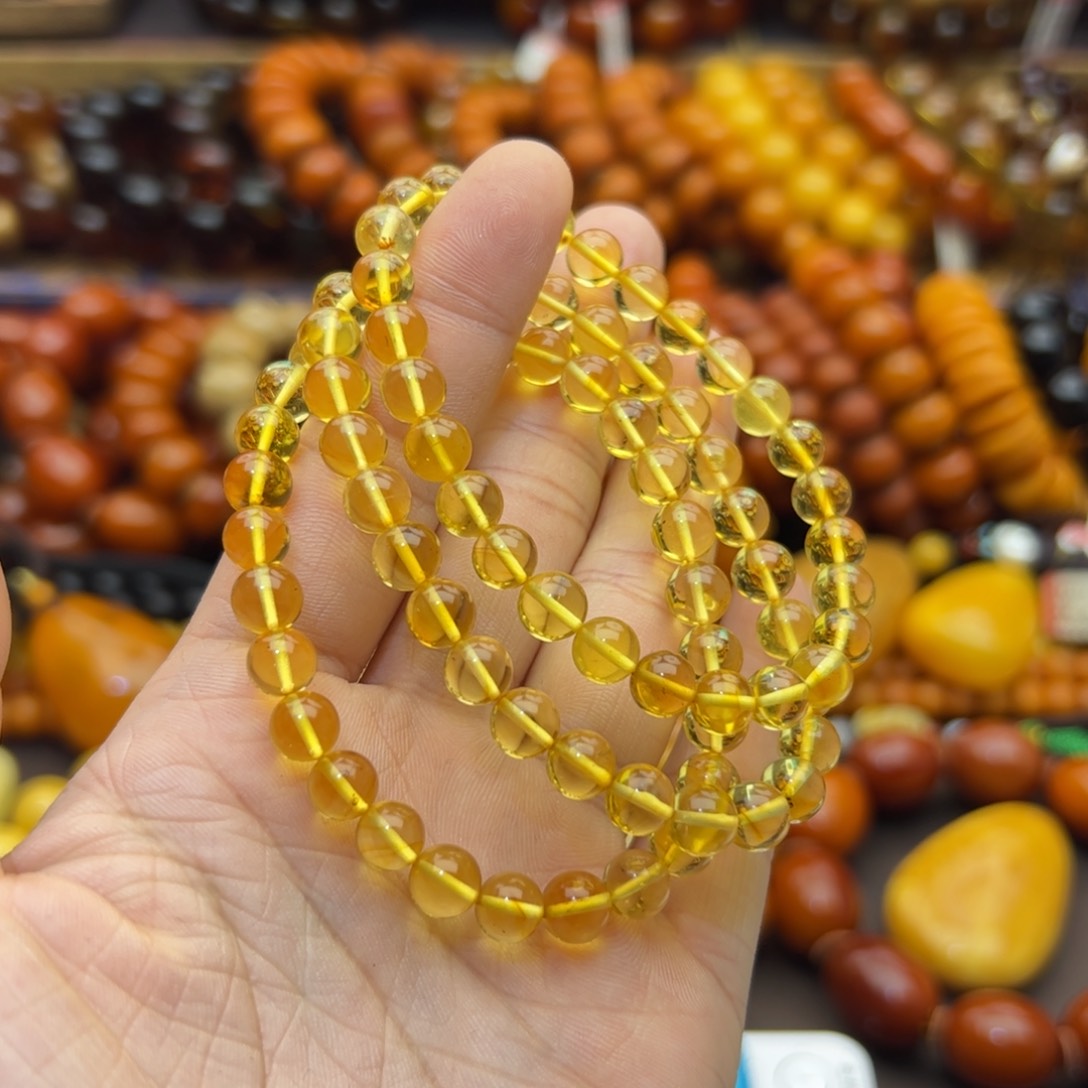 琥珀珠宝奇石未镶嵌多样性发其一