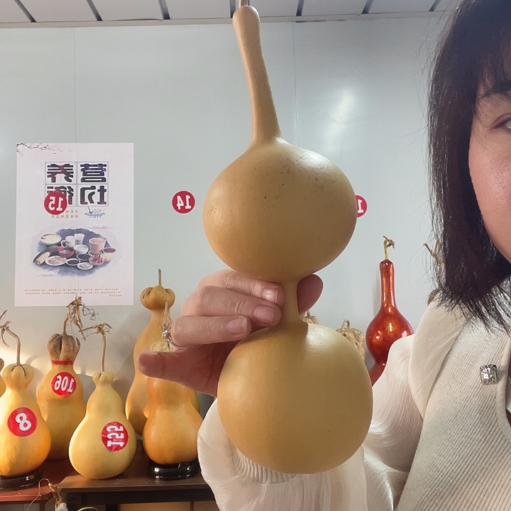 香榧木小三停的葫芦娃娃