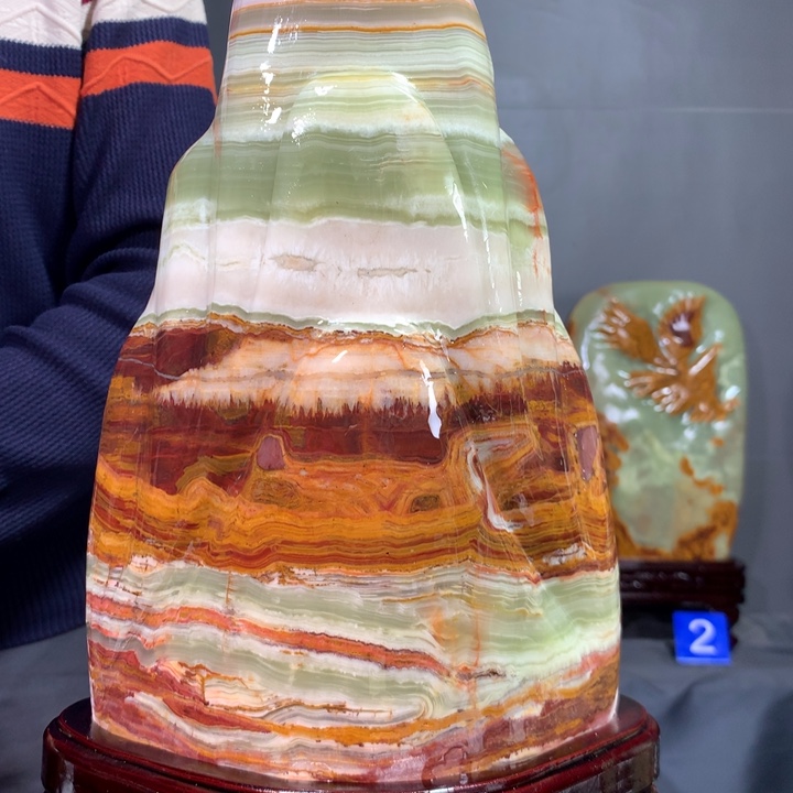 石材天然原石摆件