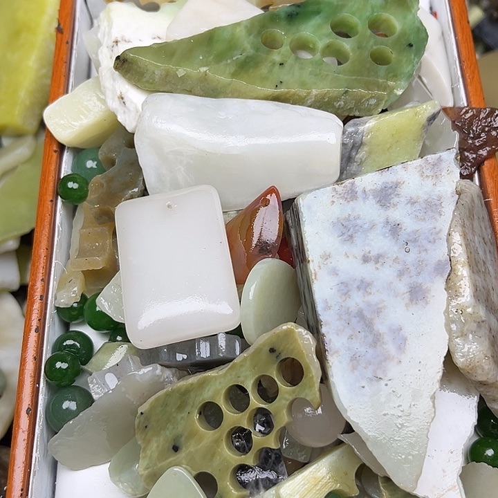未镶嵌手链和田玉7*9