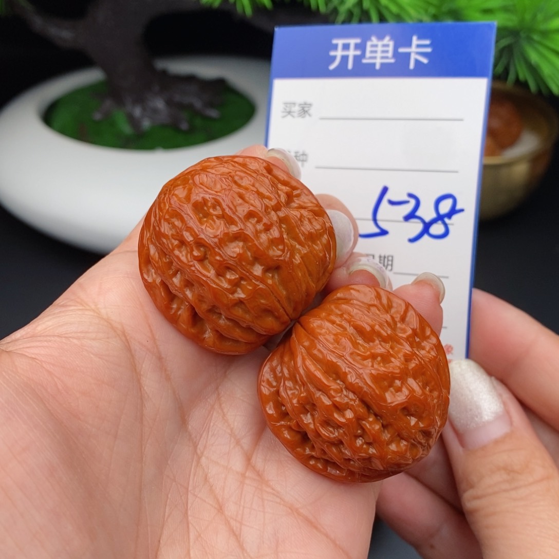 文玩核桃把件35铁锤538