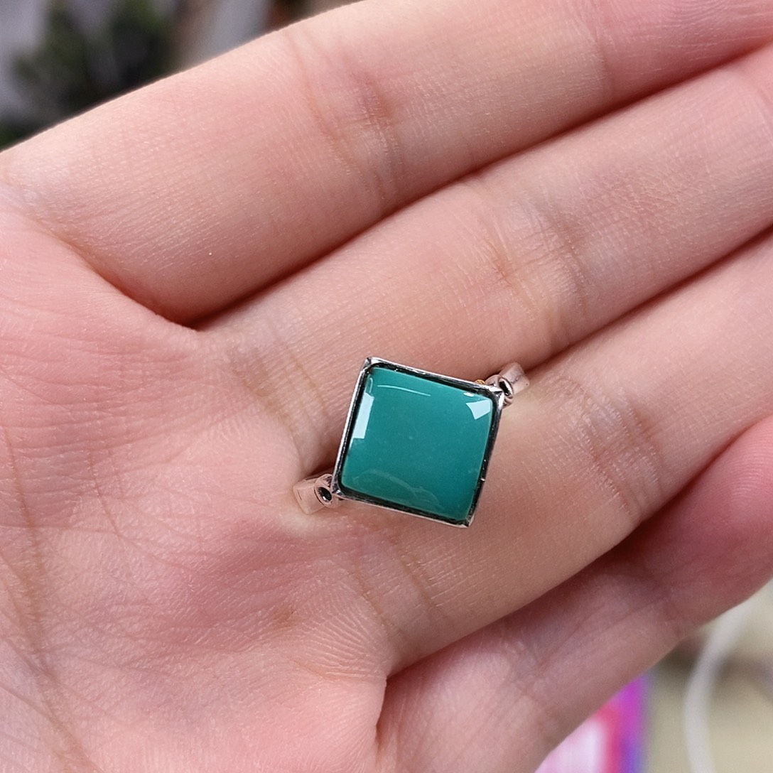 绿松石银S925镶嵌珠宝奇石