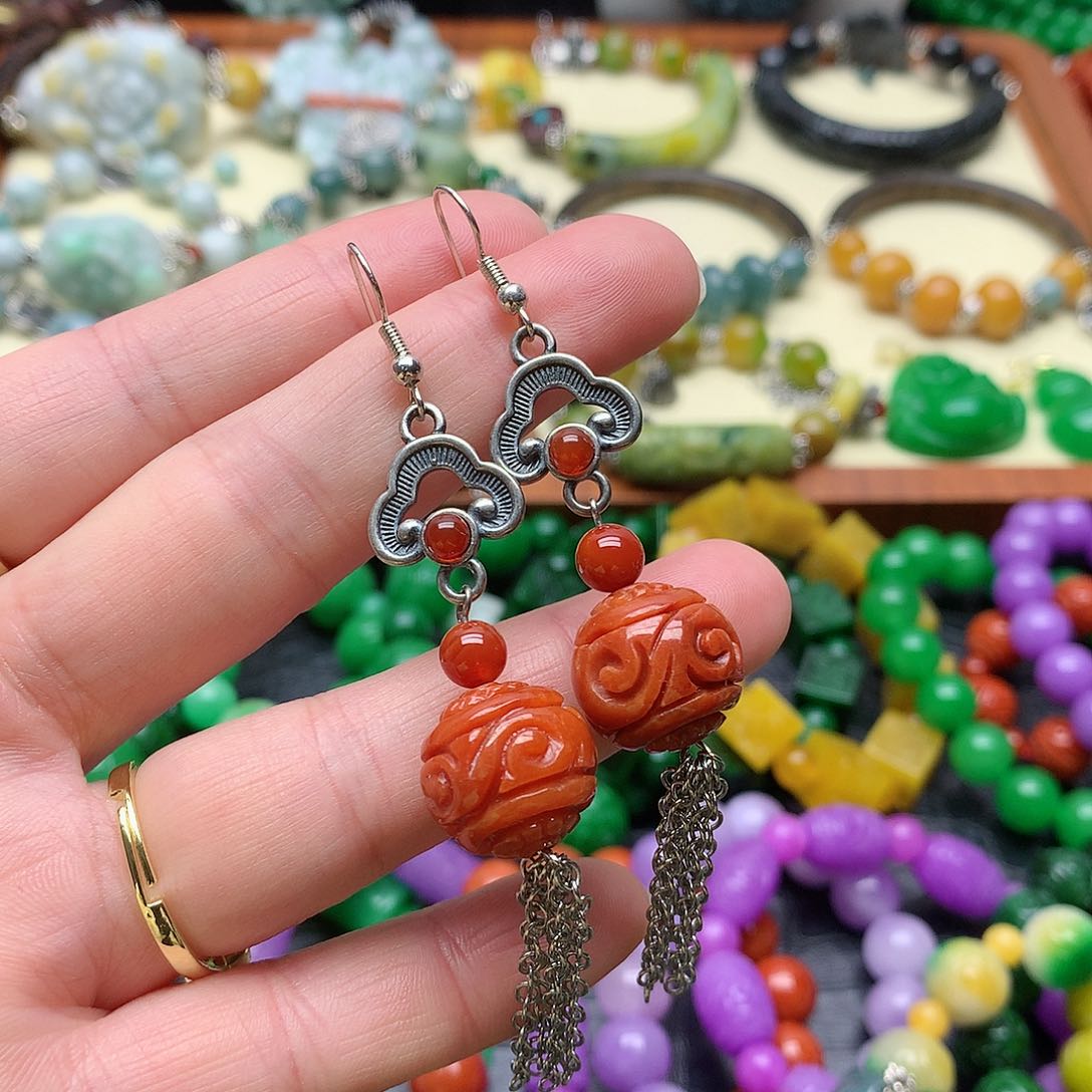 非金属无高货耳坠