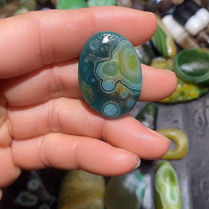 寻***石玛瑙/玉髓合金颈饰