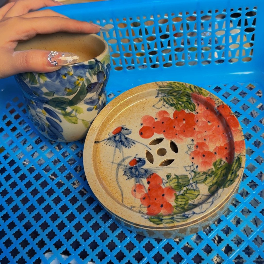 *****瓷片景德镇陶瓷手工手绘