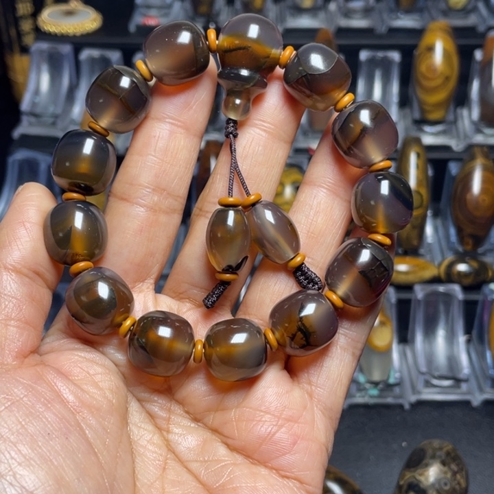 内***司玛瑙/玉髓未镶嵌颈饰