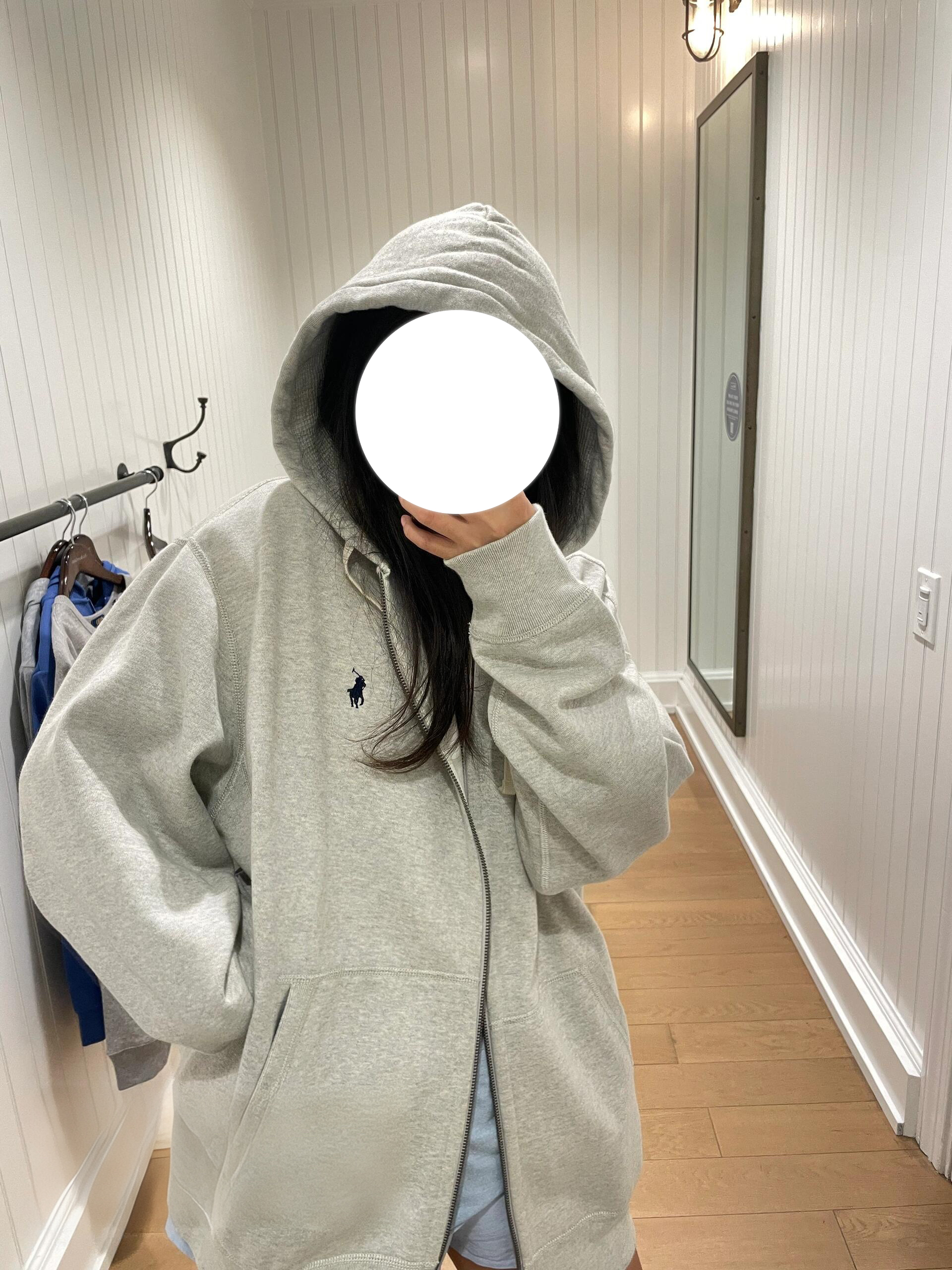 长袖拉链连帽卫衣情侣宽松百搭秋季休闲时尚卫衣纯色