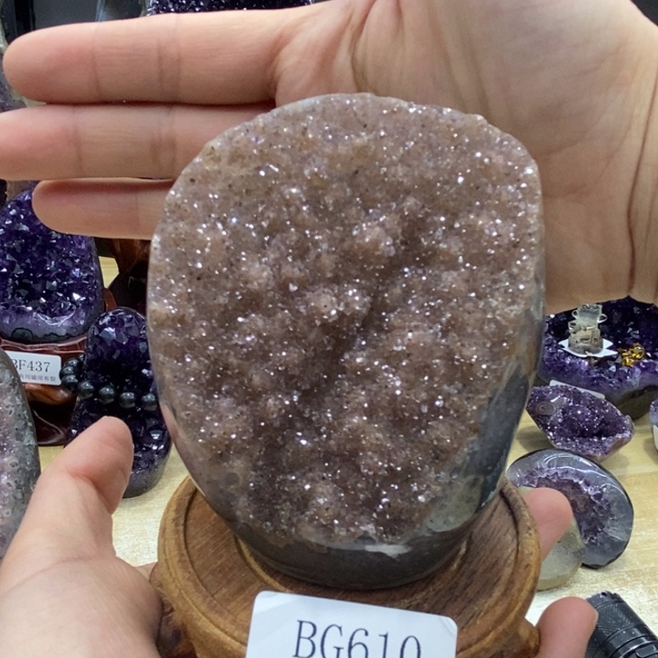 紫晶大型摆件（非配饰）未镶嵌