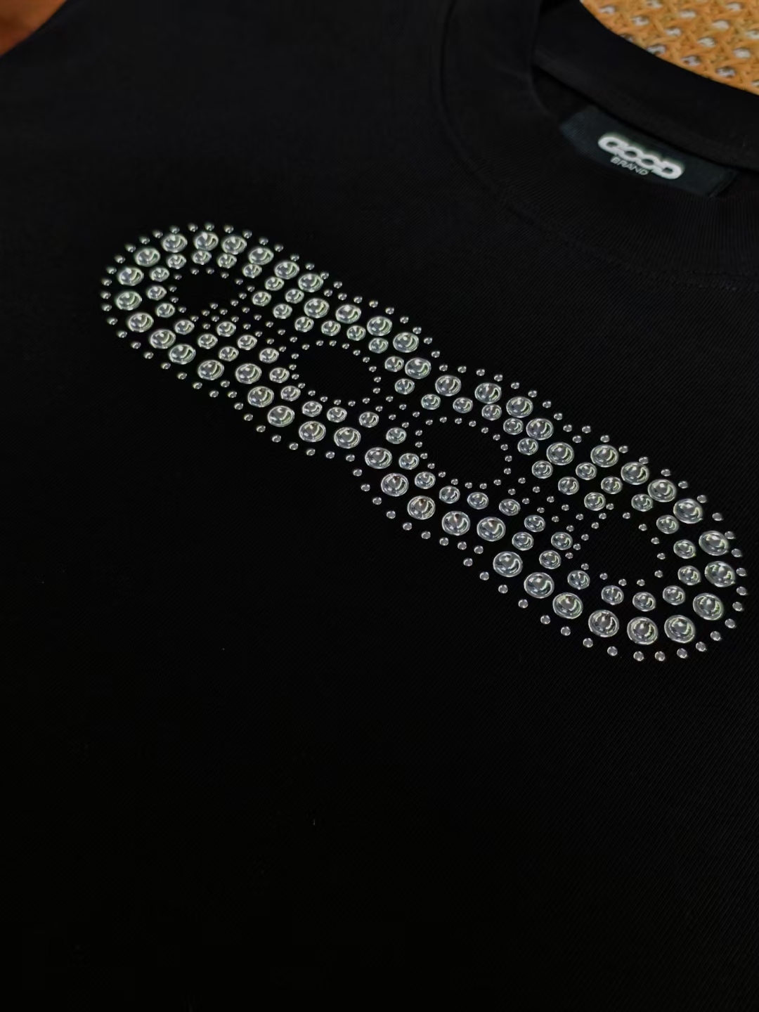 god.老白同款金属片logo重磅