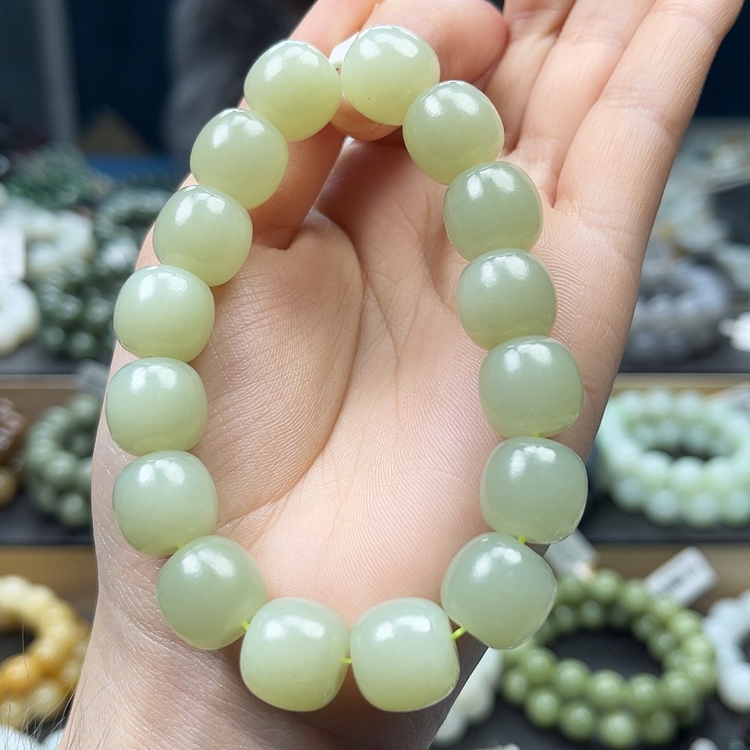 和田玉手链未镶嵌