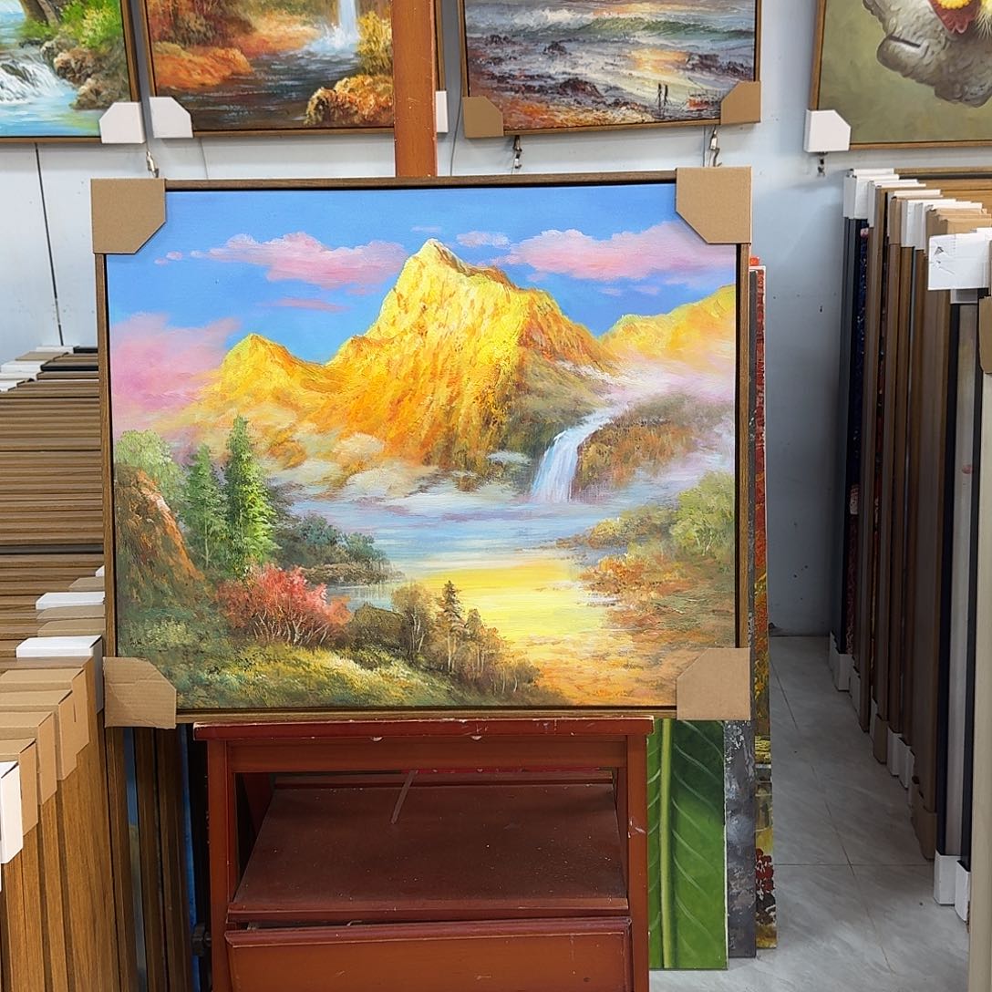 油画5060油画作品展作品展作品集展