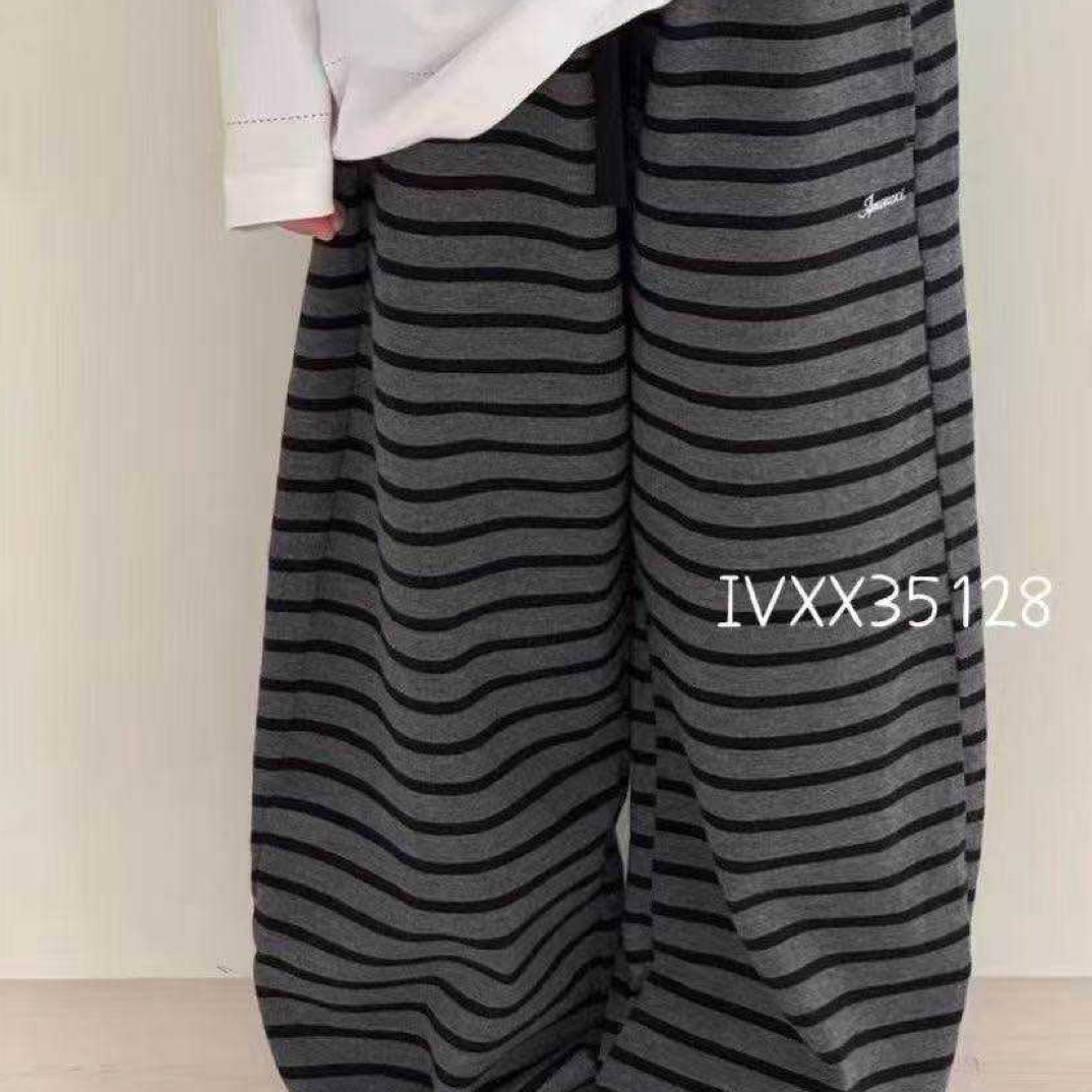 XX条纹运动裤 加厚不加绒 男女同款可亲子
