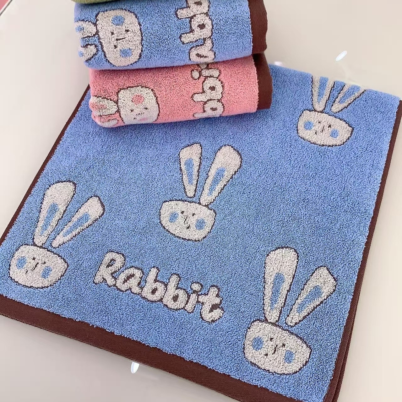 7A抗菌（加厚）纯棉洗脸毛巾洗澡成人柔软吸水亲肤家用不掉毛不掉色