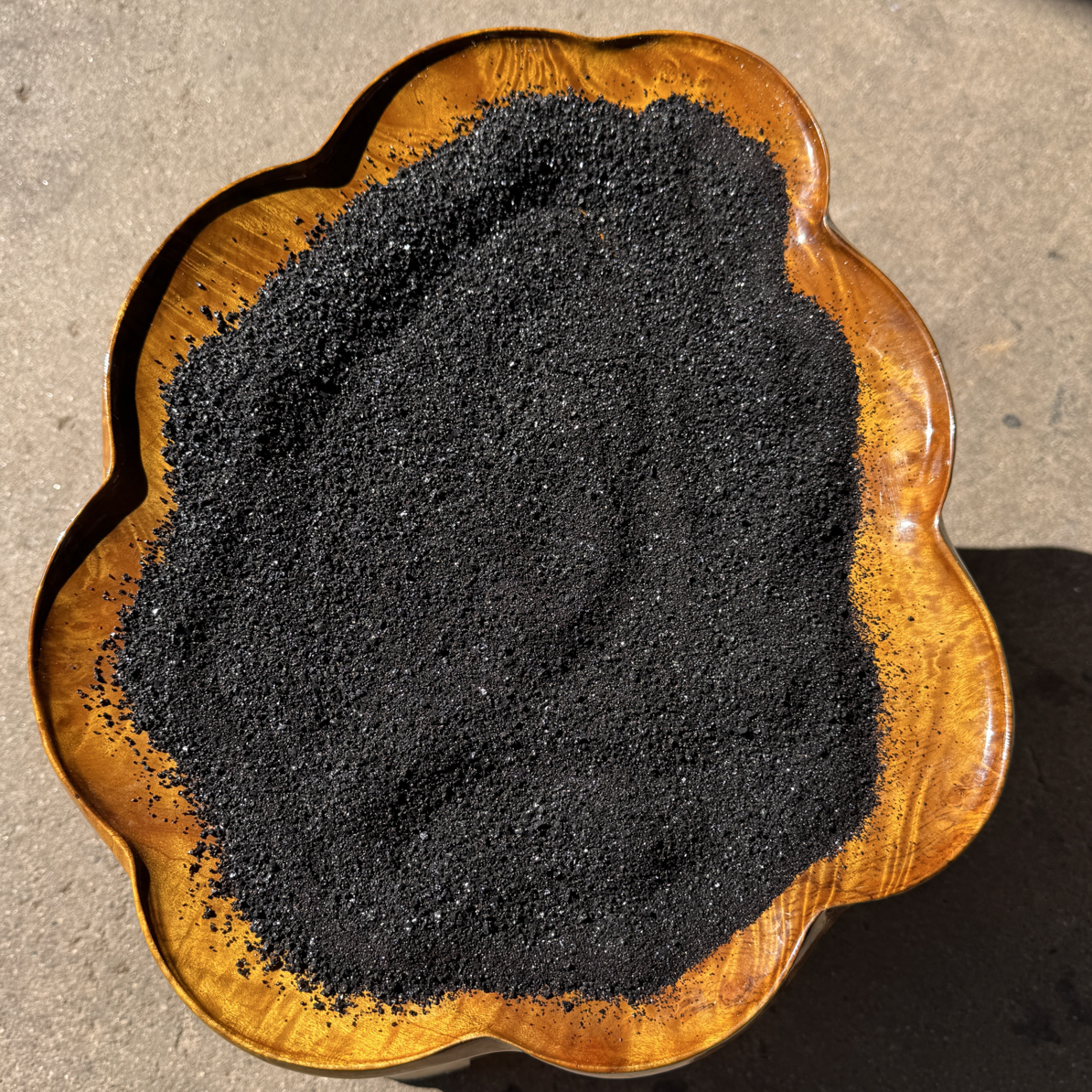 现收土特产-桦树茸黑金颗粒