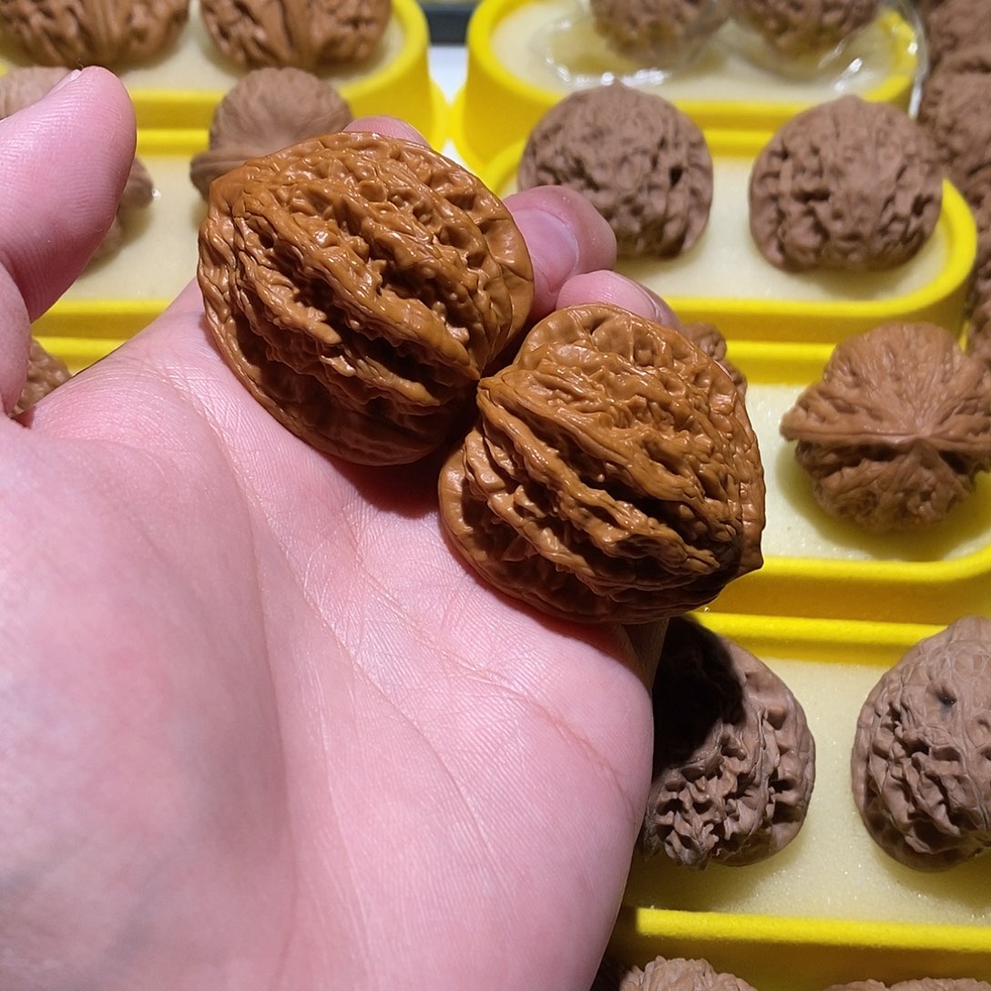 文玩核桃把件39全品汉高山虎头