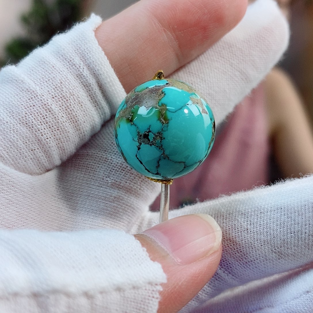 未镶嵌绿松石珠宝奇石