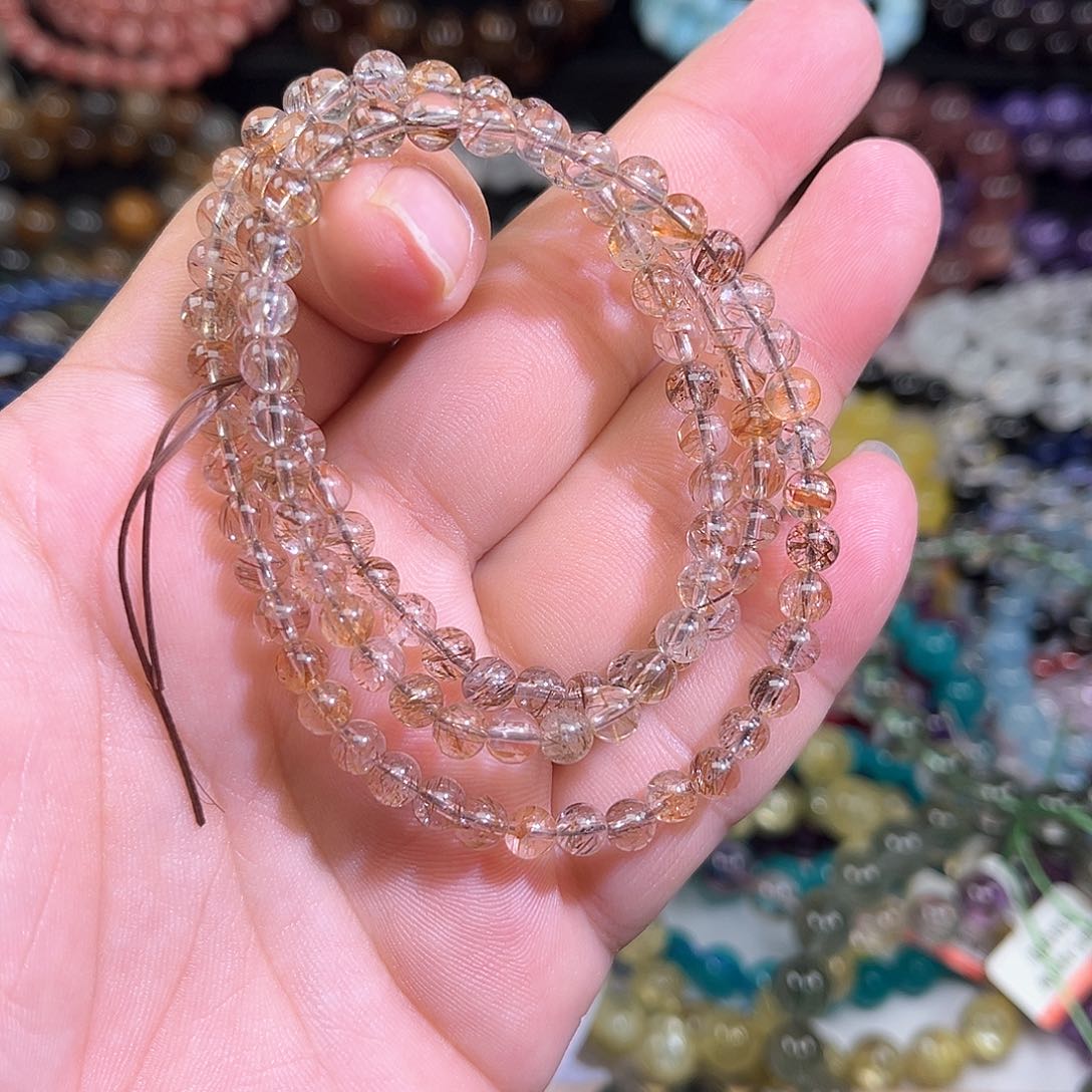 水晶手串未镶嵌天然水晶未镶嵌