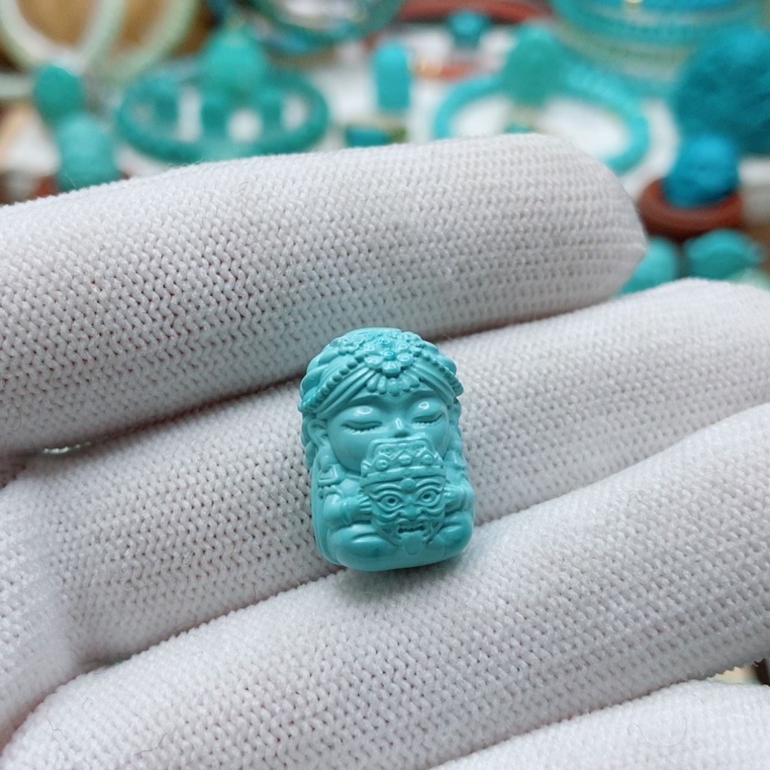 R***t绿松石未镶嵌扎基拉姆