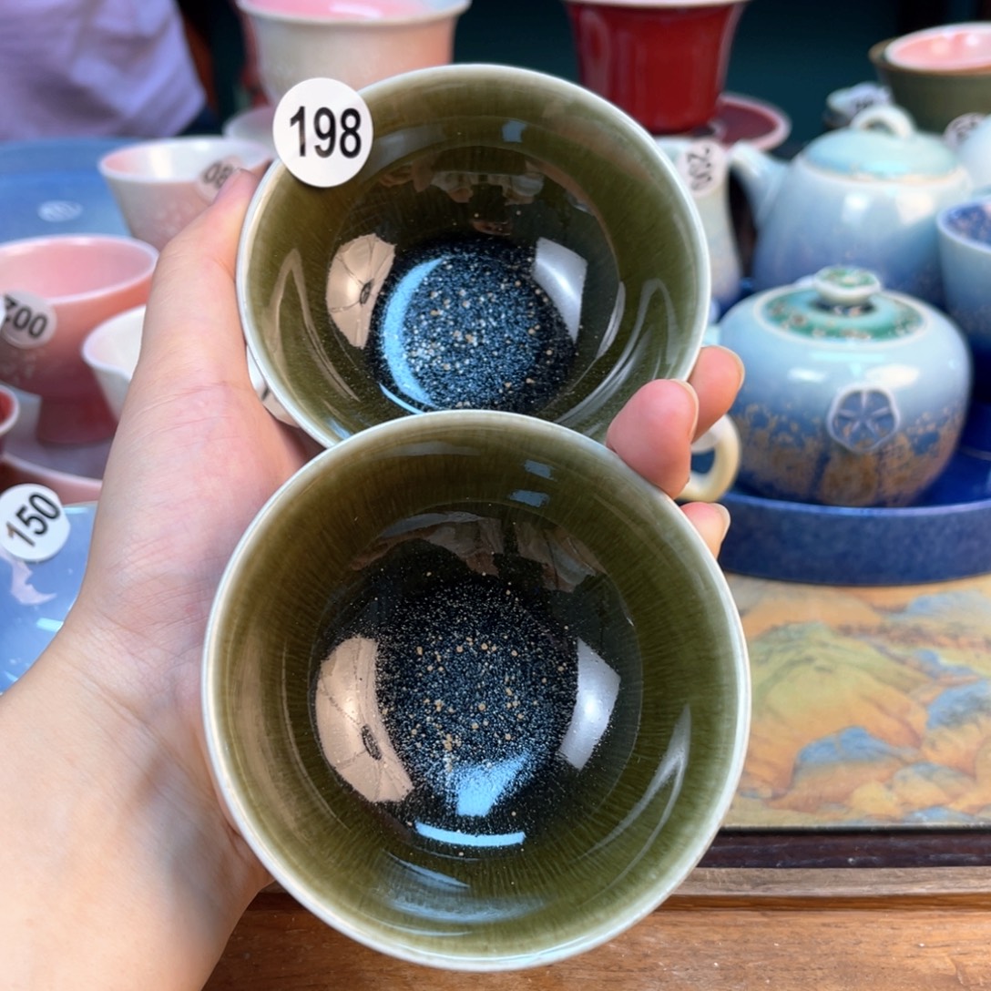 三***华木夕陶瓷手工茶器