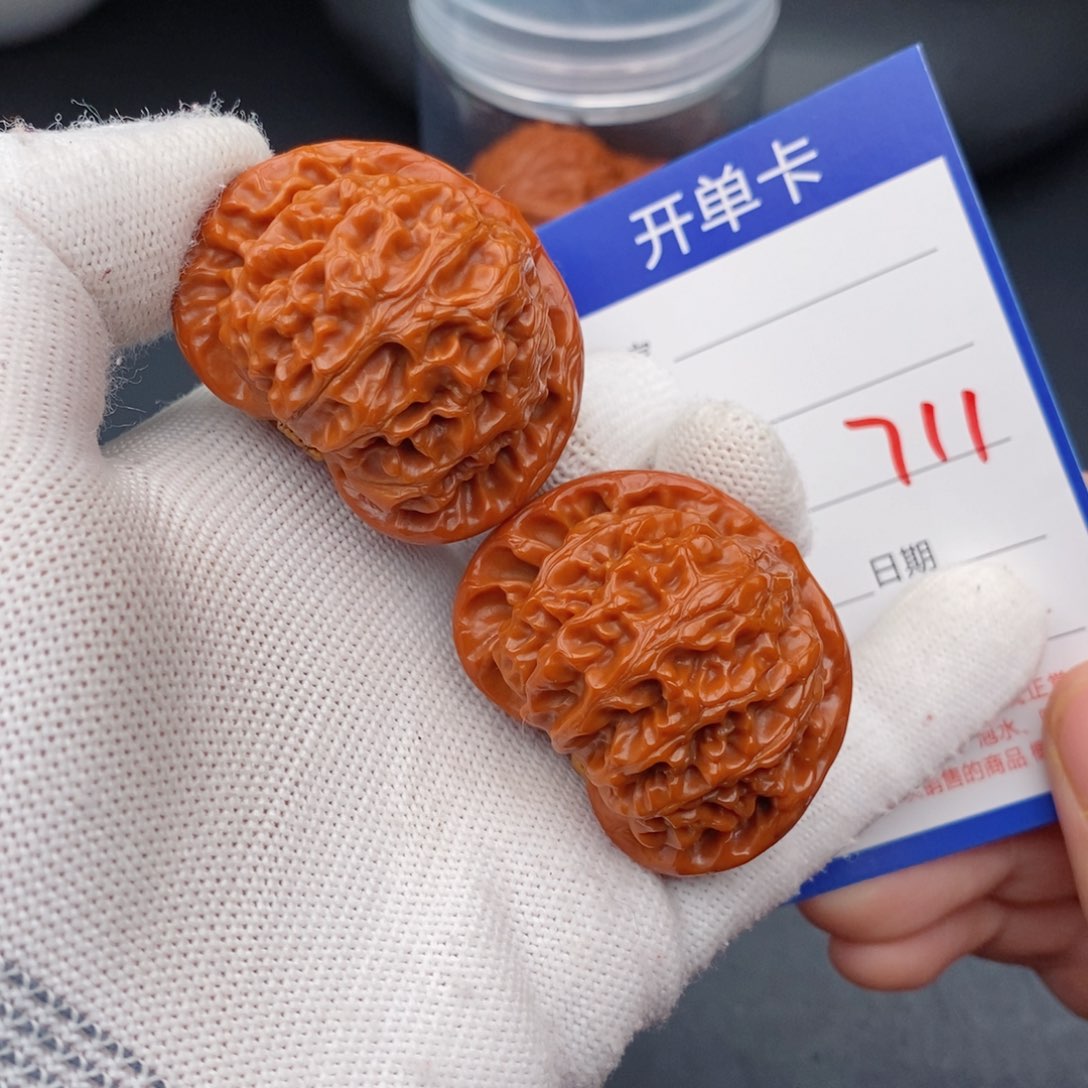 文玩核桃把件42宫灯711