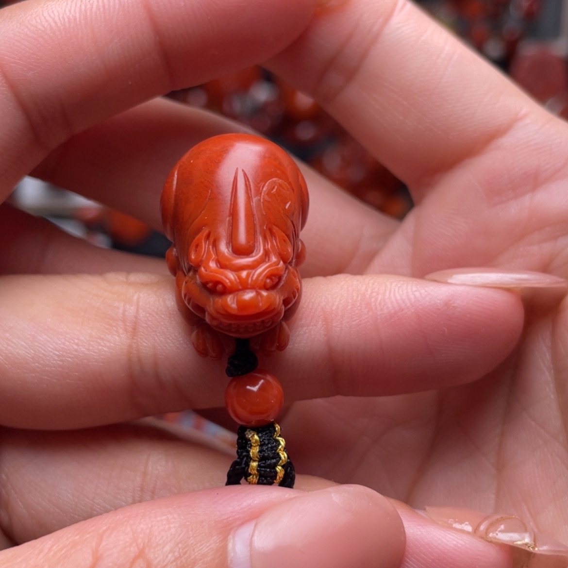 【闪购商品】南红玛瑙貔貅未镶嵌