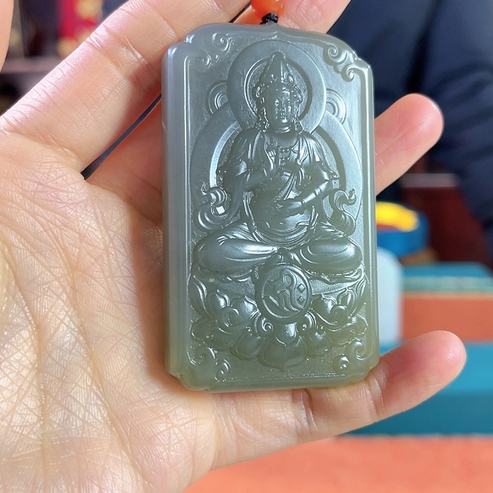 和田玉吊坠未镶嵌