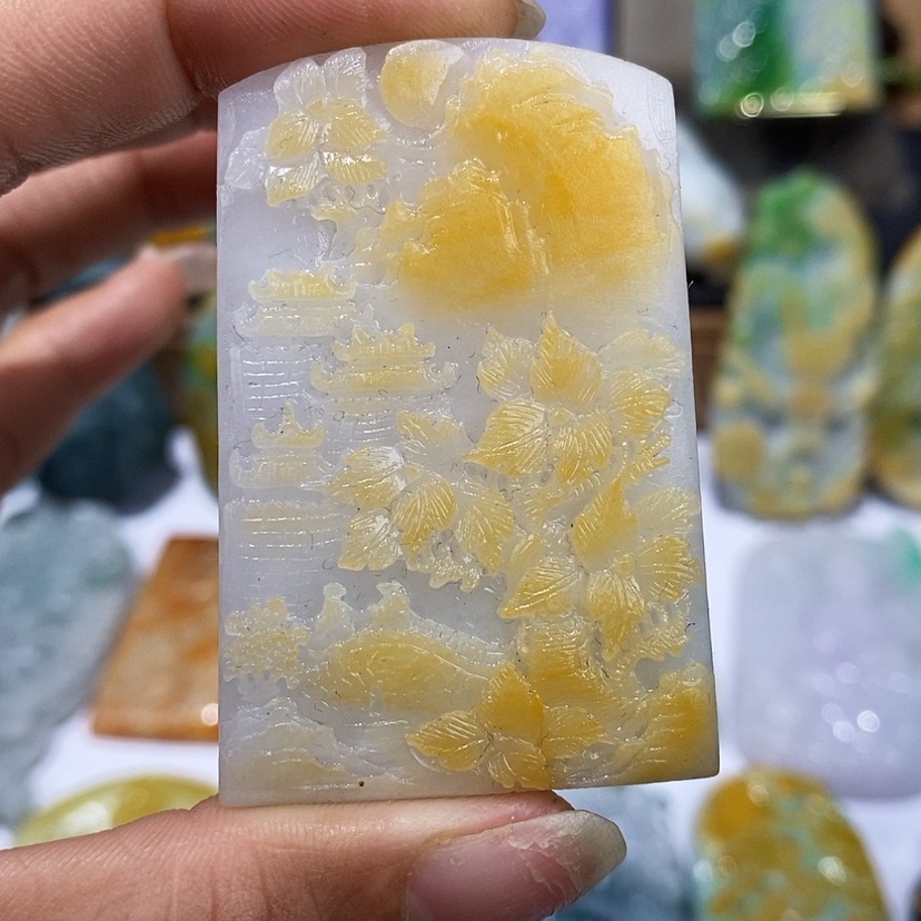 【闪购商品】定制翡翠未镶嵌翡翠一物一证